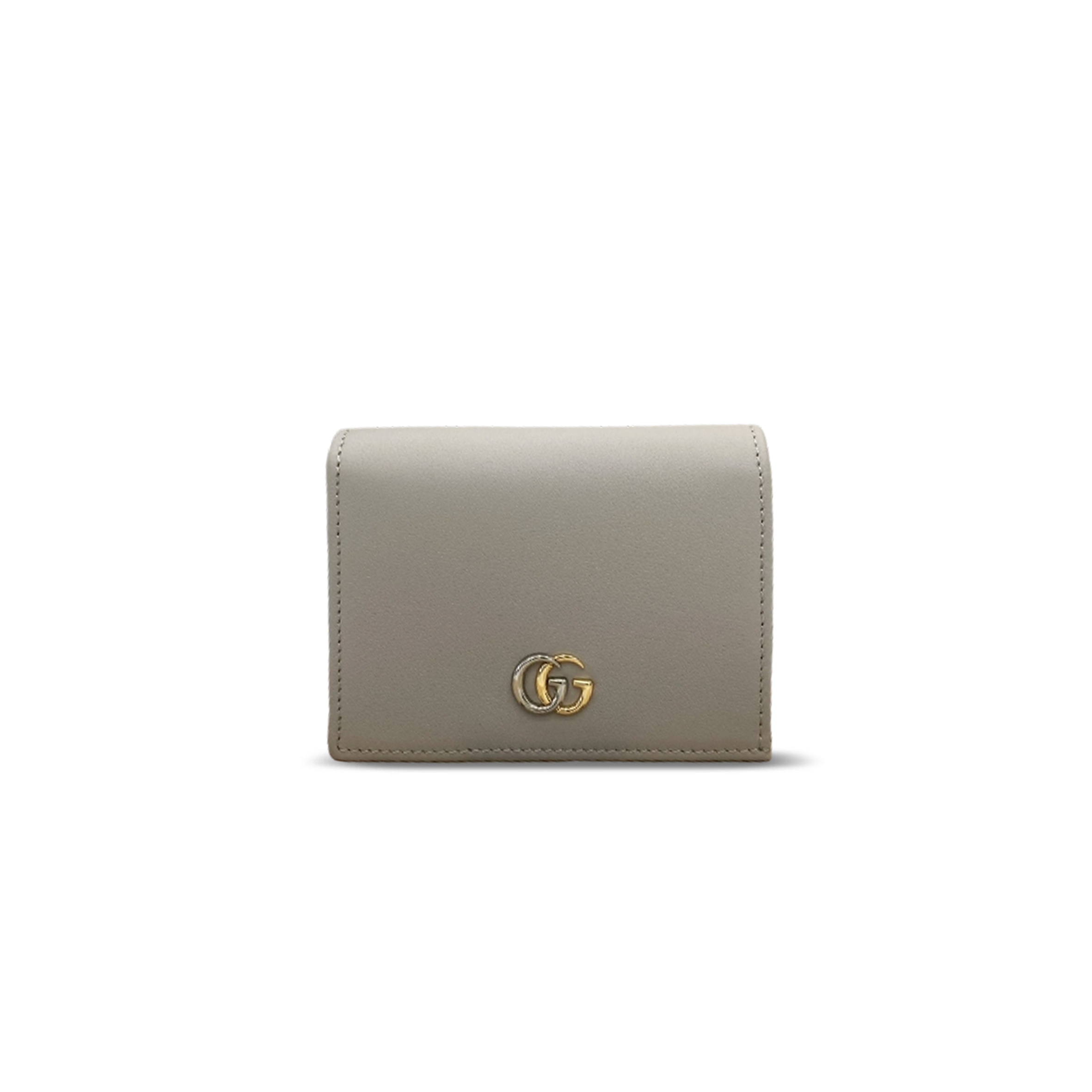 GUCCI BI-FOLD CARD CASE WITH GUCCI PLAQUE 790055 (11*8.5*3cm)